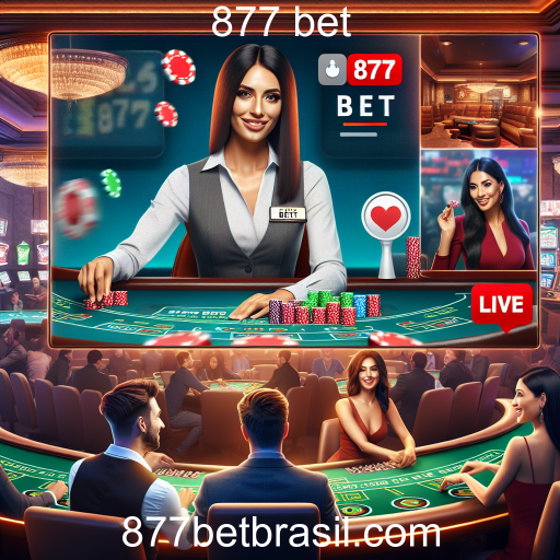Cassino Ao Vivo: A Nova Fronteira do Entretenimento Online na 877 Bet